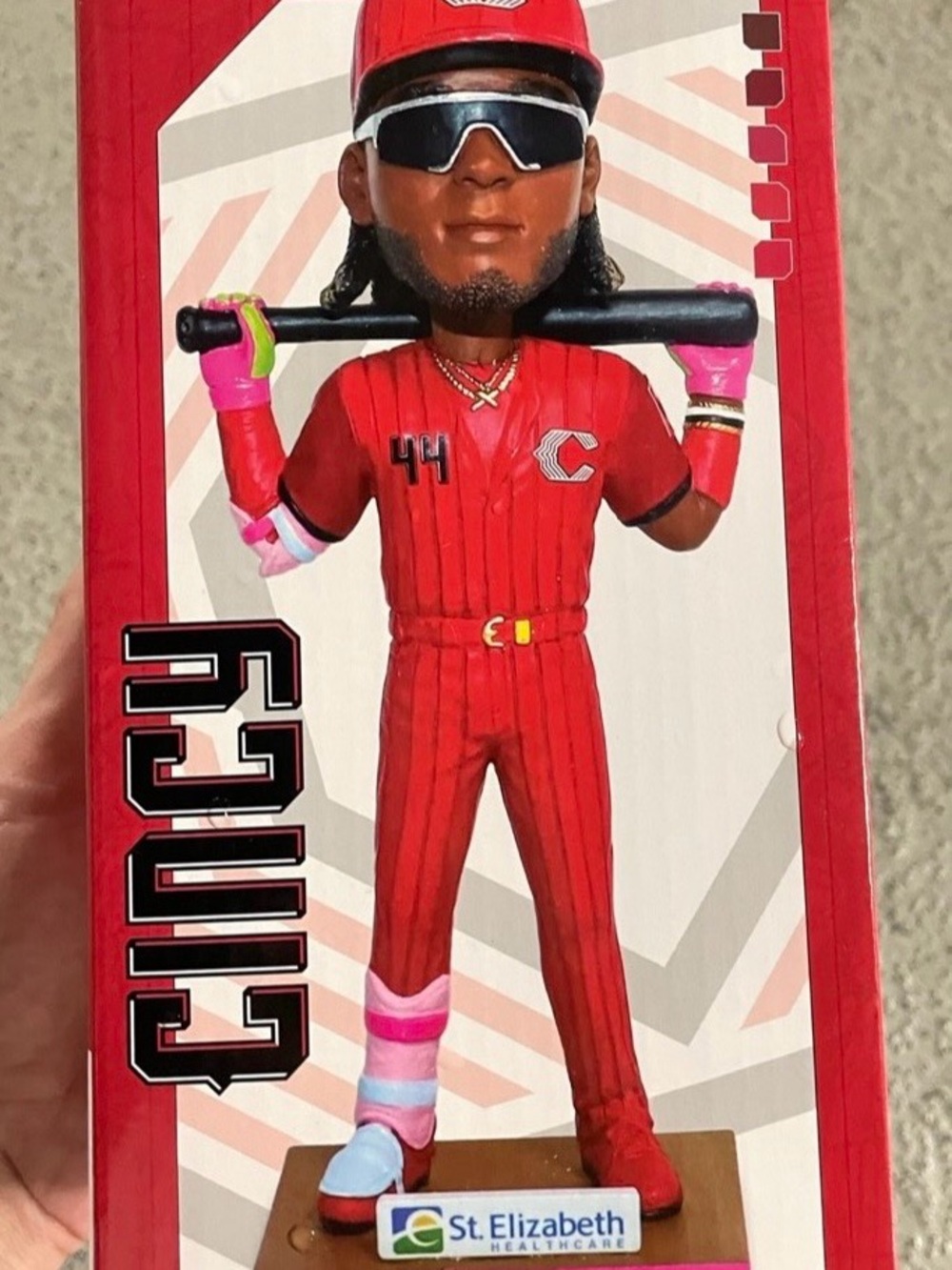 New never opened Reds Baseball Elly De La Cruz Bobblehead